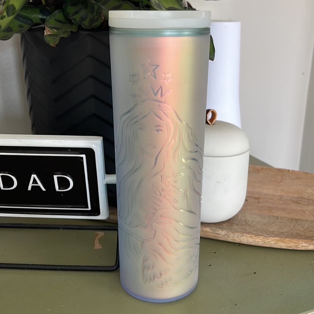 Starbucks anniversary 2021 frosted cold brew tumbler